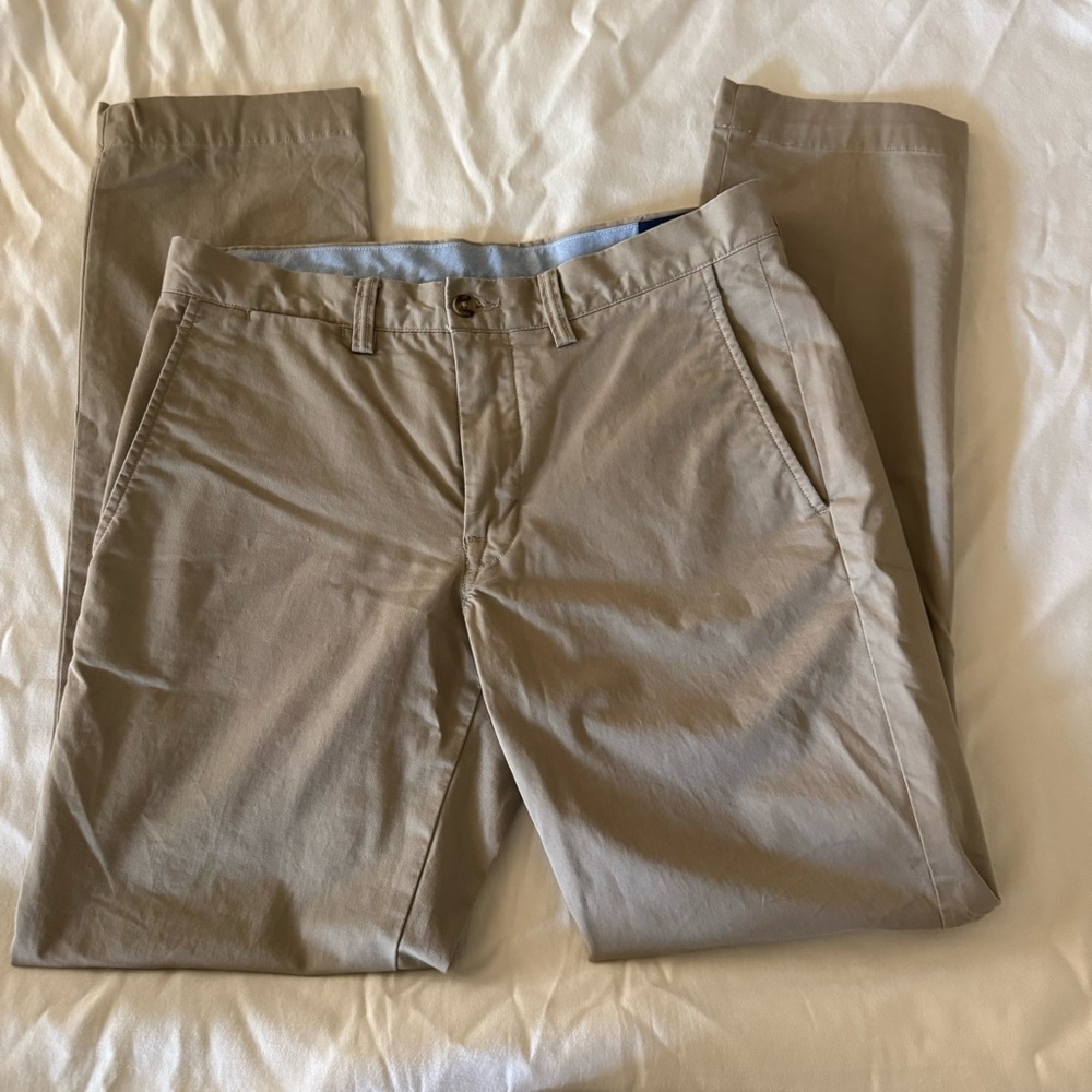 POLO Ralph Lauren khaki pants, stretch straight fit, size 30/32